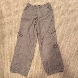 BDG Urban Outfitters Y2K Cargo Pants in Olive Brown